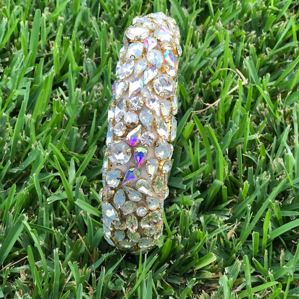 Head band with rhinestones